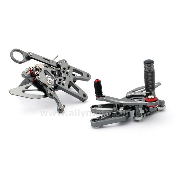 74 Rearset Foot Pegs Bmw S1000Rr 2010-2012 Gray@3